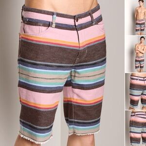 Joe’s Jeans Men’s Baja Stripe Shorts 29